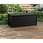 Alternate image 7 for Keter Brightwood 120-Gallon Deck Box in Grey