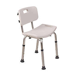 HealthSmart Bath and Shower Chair with Backrest