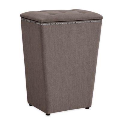 Linon Home Tuft Hamper