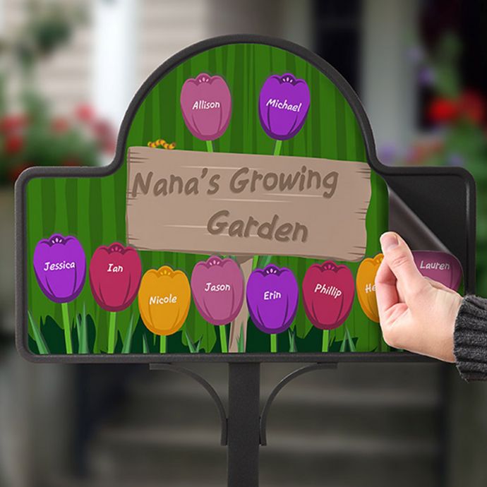 Grandma S Garden Magnetic Garden Sign Bed Bath Beyond