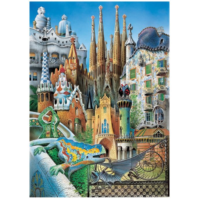 Educa Mini Collage 1000 Piece Jigsaw Puzzle Bed Bath Beyond