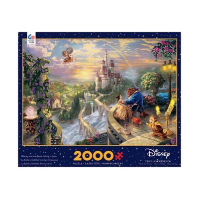 Ceaco Thomas Kinkade Disney Dreams Beauty And The Beast 2000 Piece Puzzle Bed Bath Beyond