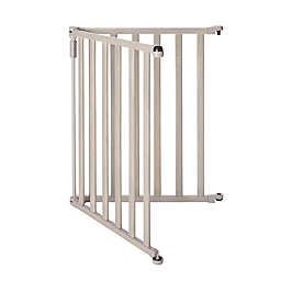 North States 2-Panel Extra Wide Wood Barrier Extension in Gray