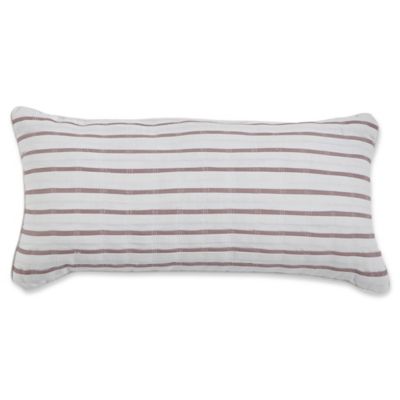 Croscill® Liliana Boudoir Throw Pillow in Ivory Bed Bath and Beyond