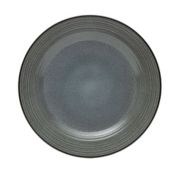 Mikasa&reg; Swirl Speckle 12.5-Inch Round Platter in Graphite