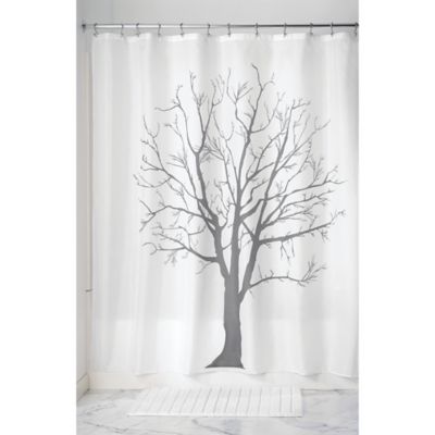 iDesign® Tree Shower Curtain in 