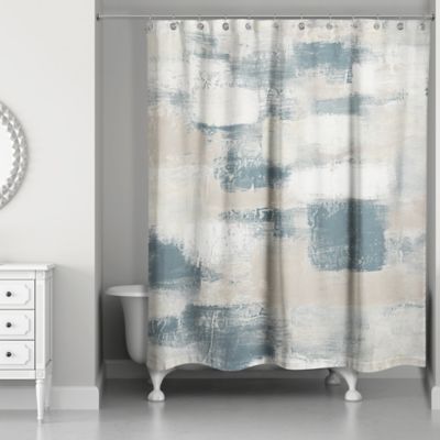 neutral shower curtains