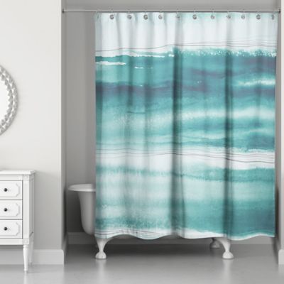 ocean shower curtain