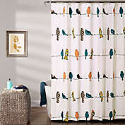 Lush Décor Rowley Birds Shower Curtain