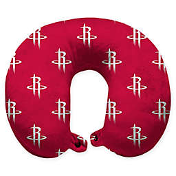 NBA Houston Rockets Polyester Memory Foam U-Neck Travel Pillow