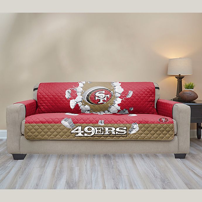 NFL San Francisco 49ers Sofa Cover Bed Bath & Beyond