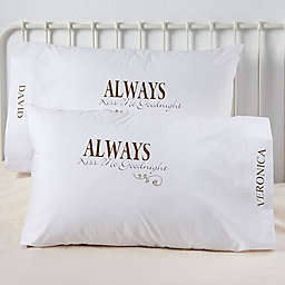 Kiss Me Goodnight Pillowcases (Set of 2)
