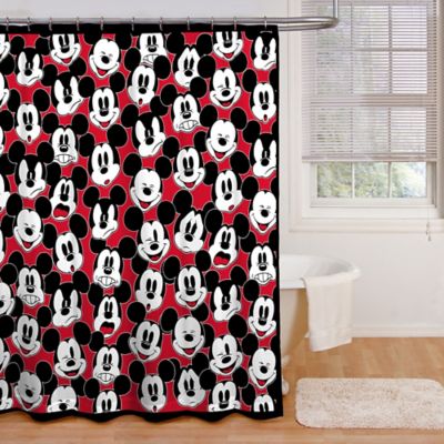 multicolor shower curtain
