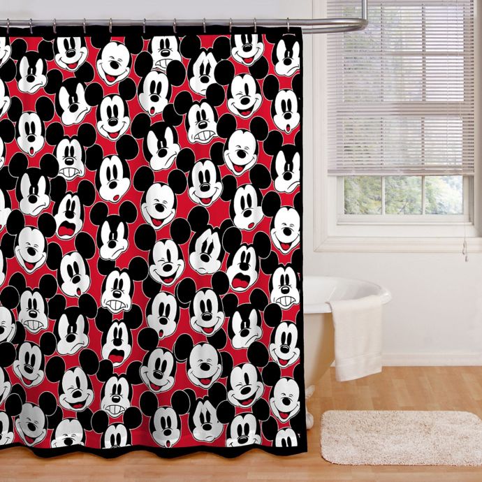 Mickey Mouse Shower Curtain 