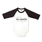Alternate image 0 for Sidewalk Talk by Pavilion Size 12-24M &quot;All Nighter&quot; Bodysuit in Black/White