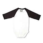 Alternate image 1 for Sidewalk Talk by Pavilion Size 12-24M &quot;All Nighter&quot; Bodysuit in Black/White