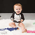 Alternate image 2 for Sidewalk Talk by Pavilion Size 12-24M &quot;All Nighter&quot; Bodysuit in Black/White