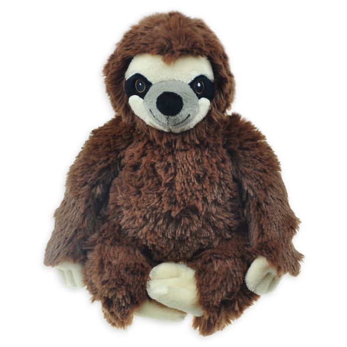 plush sloth dog toy