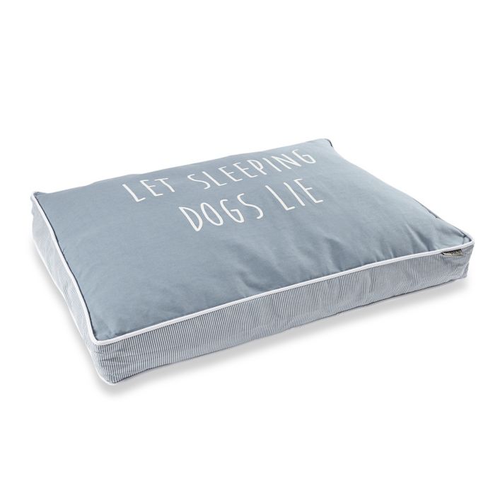 "Let Sleeping Dogs Lie" Canvas Pet Bed Bed Bath & Beyond