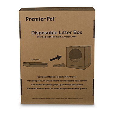 Premier Pet Disposable Litter Box. View a larger version of this product image.