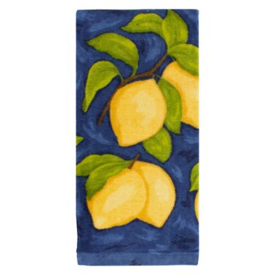 navy kitchen towels