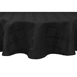 Origins™ Microfiber 90-Inch Round Tablecloth in Black