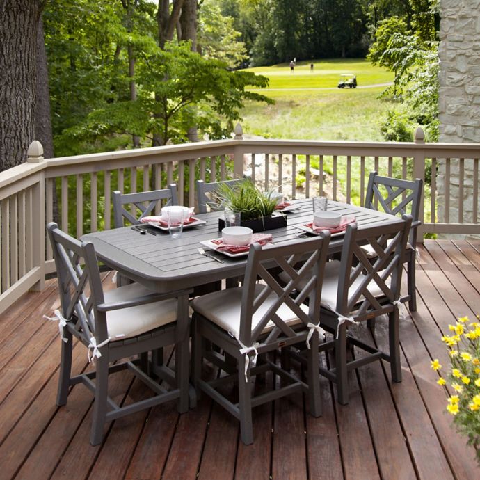 polywood 7 piece outdoor dining set