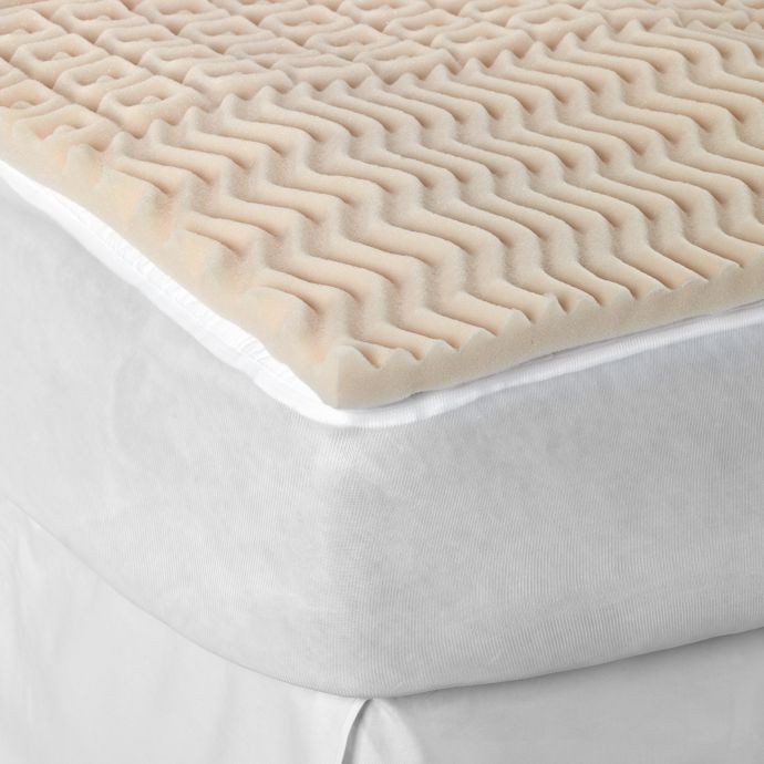 Sleep Zone 5-Zone Egg Crate Foam Mattress Topper | Bed ...