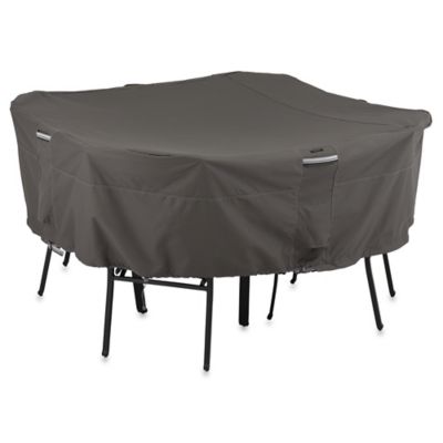 Ravenna Classic Accessories Heavy Duty Patio Round Table Set Cover 