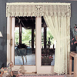 Heritage Lace® Victorian Rose Window Valance in Ecru