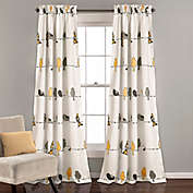 Rowley Birds Room Darkening Rod Pocket Window Curtain Panel (Single)