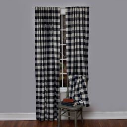 Buffalo Check Curtains Bed Bath Beyond