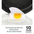 Alternate image 7 for Zyliss&reg; Cook Nonstick 9.5-Inch Fry Pan in Black