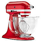 Alternate image 3 for KitchenAid&reg; Artisan&reg; Design Series 5 qt. Stand Mixer with Glass Bowl in Candy Apple