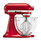Alternate image 0 for KitchenAid&reg; Artisan&reg; Design Series 5 qt. Stand Mixer with Glass Bowl in Candy Apple