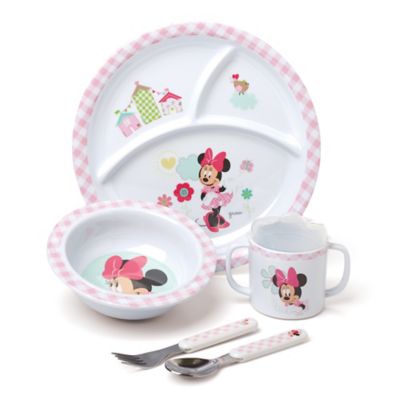 minnie mouse play dish set