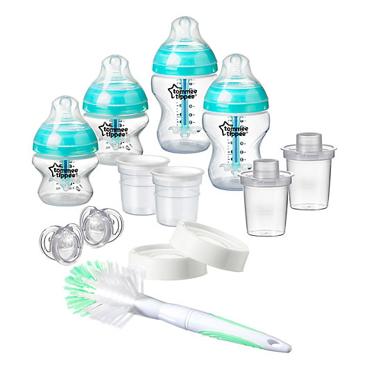 Alternate image 1 for Tommee Tippee Advanced Anti-Colic Newborn Bottle Feeding Starter Set