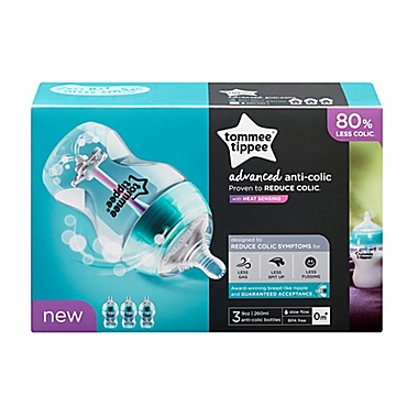 Tommee Tippee Advanced Anti-Colic 3-Pack 9 oz. Baby Bottle. View a larger version of this product image.