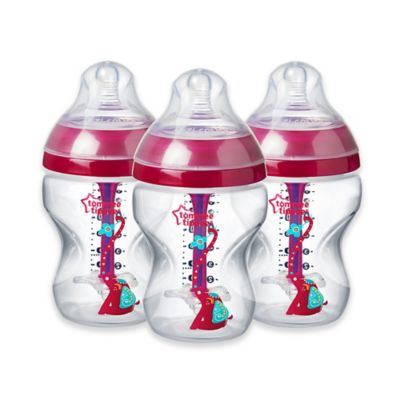 tommee tippee multi coloured bottles