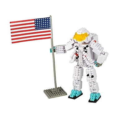 BePuzzled&reg; Astronaut 3D Pixel Puzzle. View a larger version of this product image.