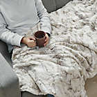 Alternate image 3 for Madison Park Sachi Oversized Faux Fur Throw Blanket in Natural