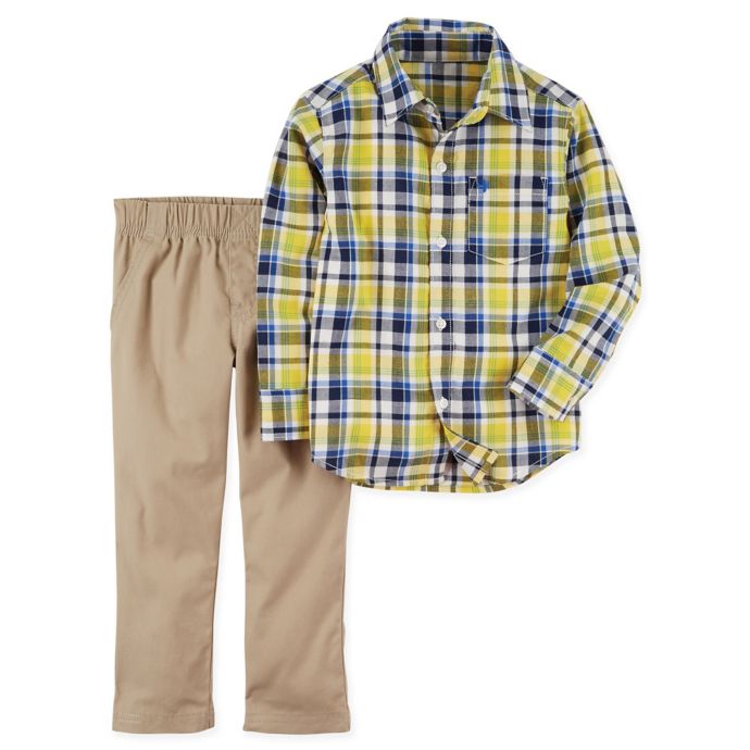yellow shirt matching pant