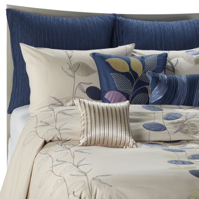 Serena Blue Duvet Cover Bed Bath And Beyond Canada