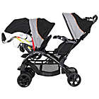 Alternate image 1 for Baby Trend Sit N&#39; Stand Double Stroller in Millennium Orange
