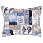 Alternate image 0 for Levtex Home Cerralvo Standard Pillow Sham in Blue/Taupe