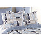 Alternate image 1 for Levtex Home Cerralvo Standard Pillow Sham in Blue/Taupe