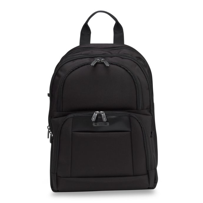 Delsey TSA Checkpoint Friendly Backpack In Black | Bed Bath & Beyond