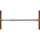 Alternate image 1 for Versailles Home Fashions DUO Stainless Steel 48 to 86-Inch Adjustable Tension Rod in Brushed Nickel