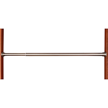 Versailles Home Fashions DUO Stainless Steel 48 to 86-Inch Adjustable Tension Rod in Brushed Nickel. View a larger version of this product image.