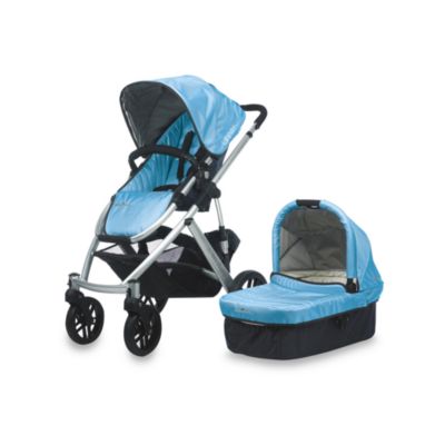 blue stroller